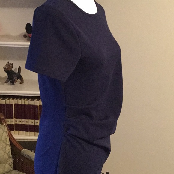 My Bump Navy Maternity Midi Dress - Picture 4 of 6